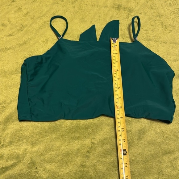 WNS 2 Pk Amazon Swim Bundle Sz Large Blue One Piece Green and floral 2Piece - Picture 5 of 13